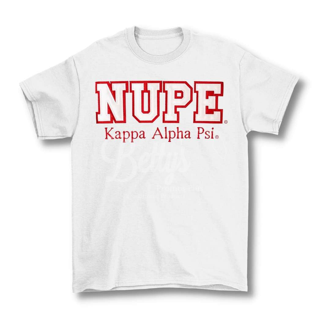 Kappa Alpha Psi Καψ Nupe Appliqué Line T-Shirt