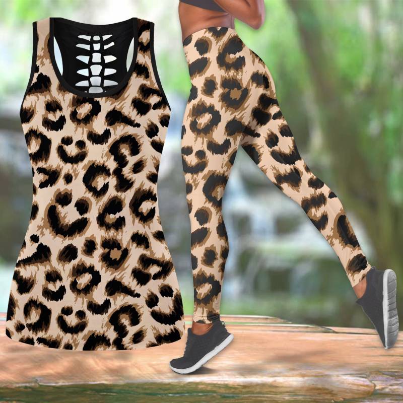 Beautiful Leopard H24635 – Tank Top & Legging Set