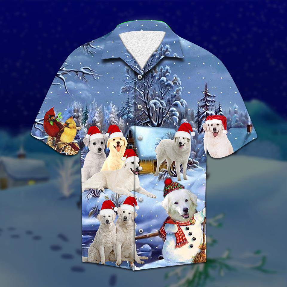 Kuvasz Christmas Hawaii Shirt Unisex Adult Ha77473