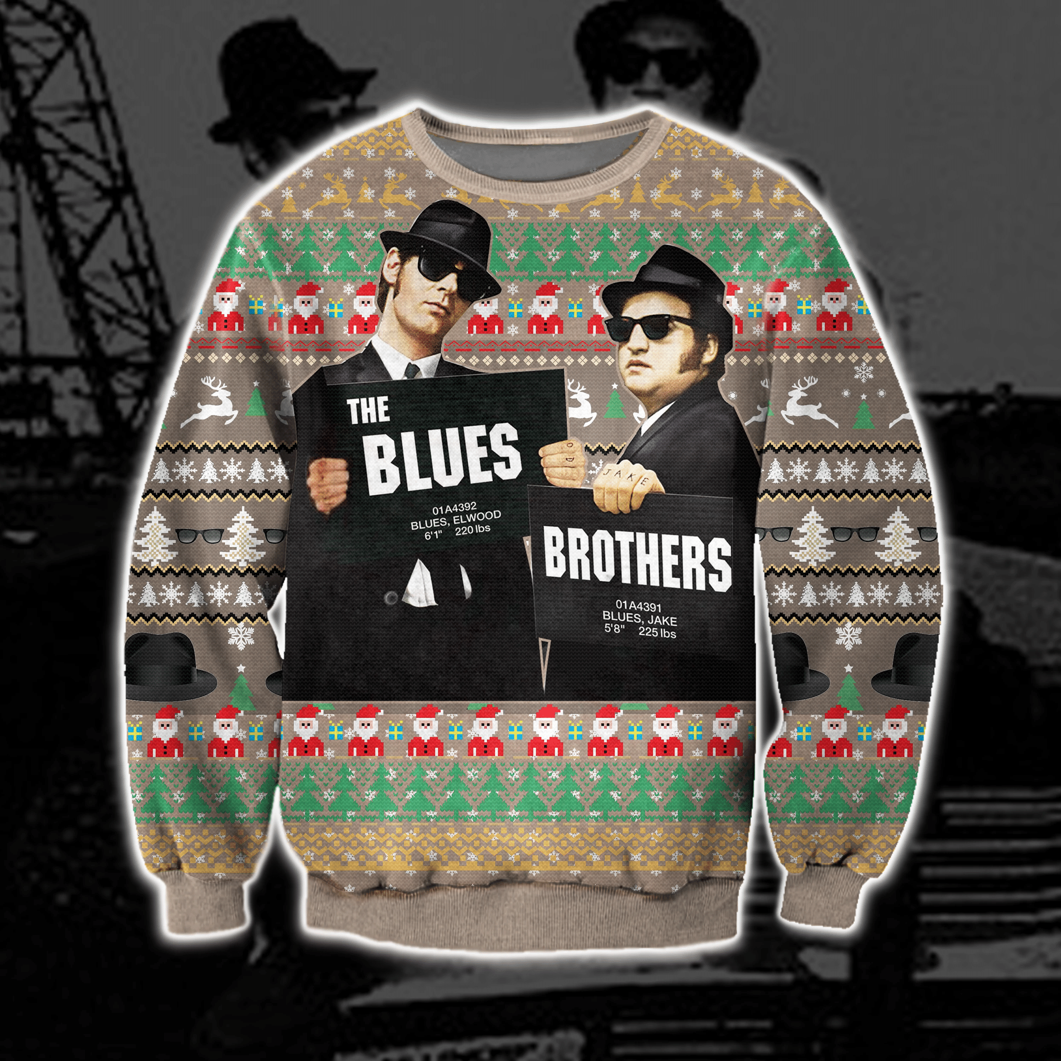 The Blues Brothers Ugly Sweater