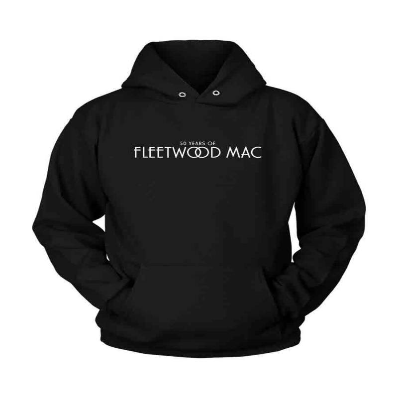 50 Years Of Fleetwood Mac Logo Unisex Hoodie