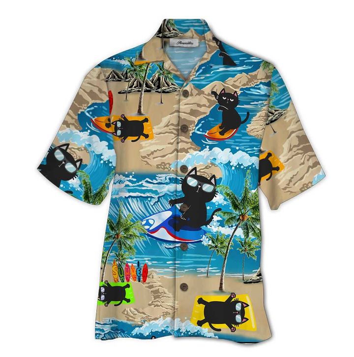 Cat Lovers Hawaii Shirt For Men Women Adult Ha82075