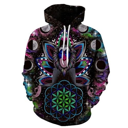 Galaxy Monkey Hoodie