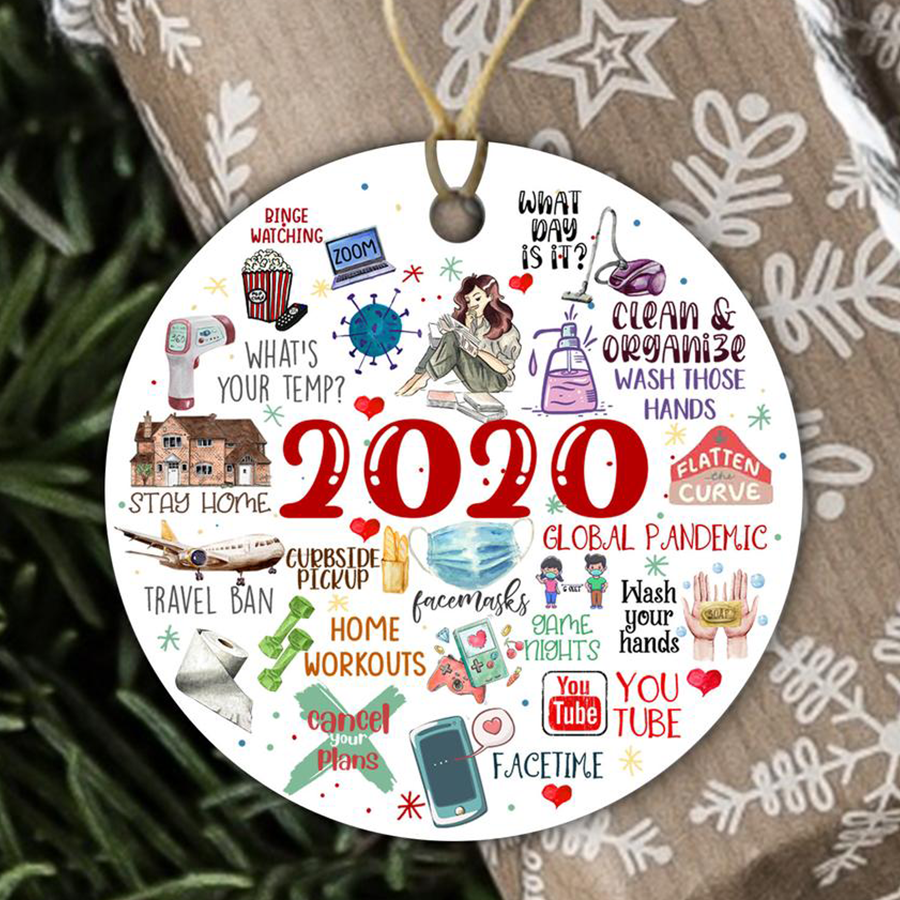 2020 Christmas Ornament Things To Do During Funny Ornament Gift