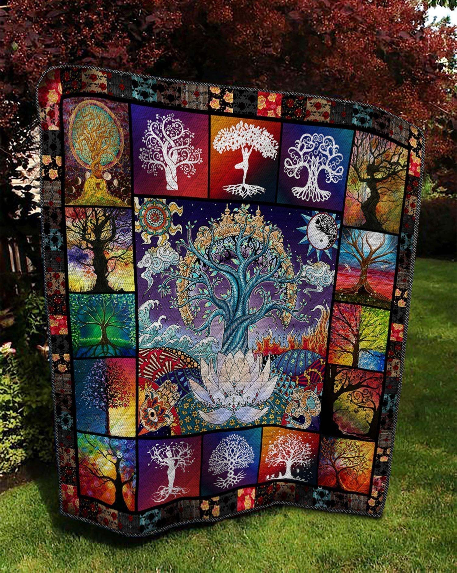 Tree Best tree of life Quilt Blanket