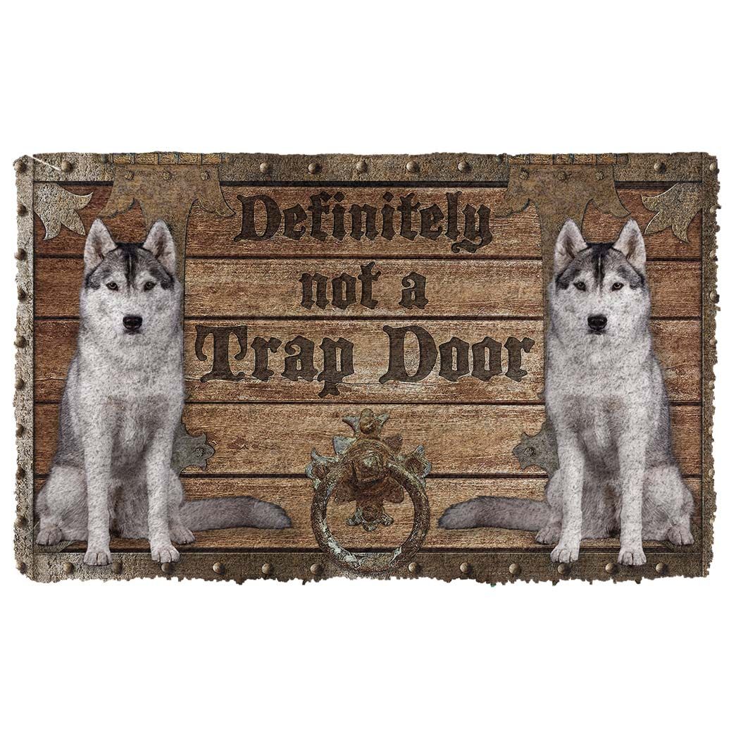 Gearhuman 3D Definitely Not A Trap Door Wolf Doormat