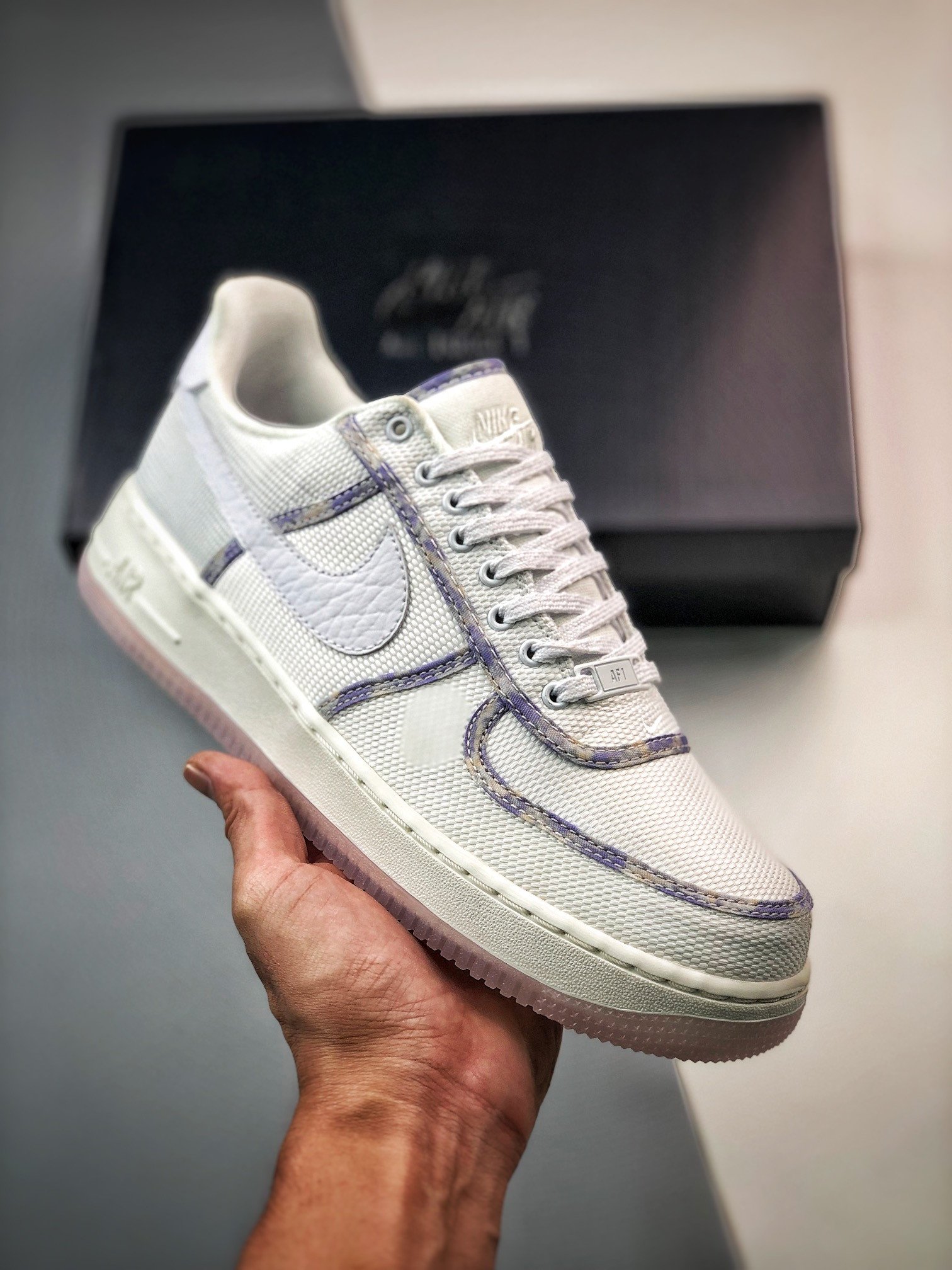 Nike Air Force 1 Low Lavender Summit WhiteDoll DV6136-100 5340293