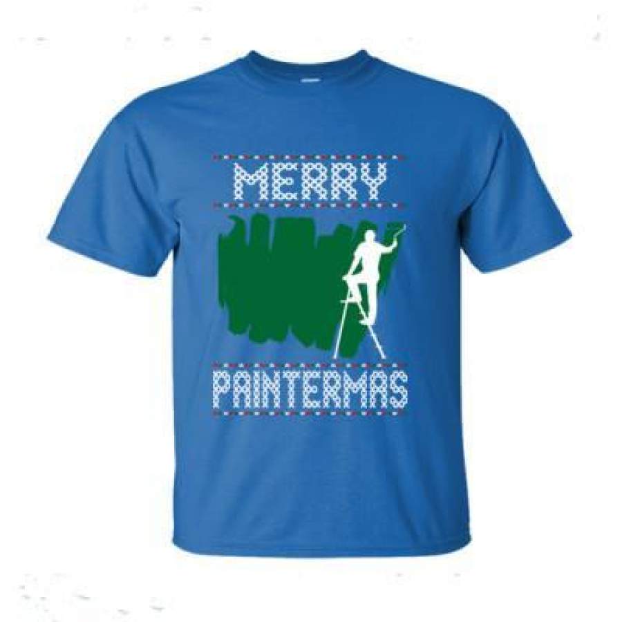 AGR Merry Paintmas Ugly Christmas Sweater – Ultra-Cotton T-Shirt