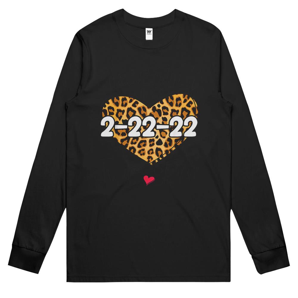 Twosday Tuesday, February 22Nd, 2022 Happy 2Nd Teacher 22222 Long Sleeve T Shirts