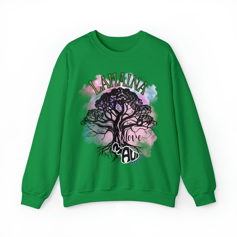 Maui Strong Lahaina Support Sweatshirt, Lahaina Wildfire Sweatshirt, Aloha Lahaina, Stand With Maui Sweatshirt, Lahaina 150 Years Banyan Tree Sws2002