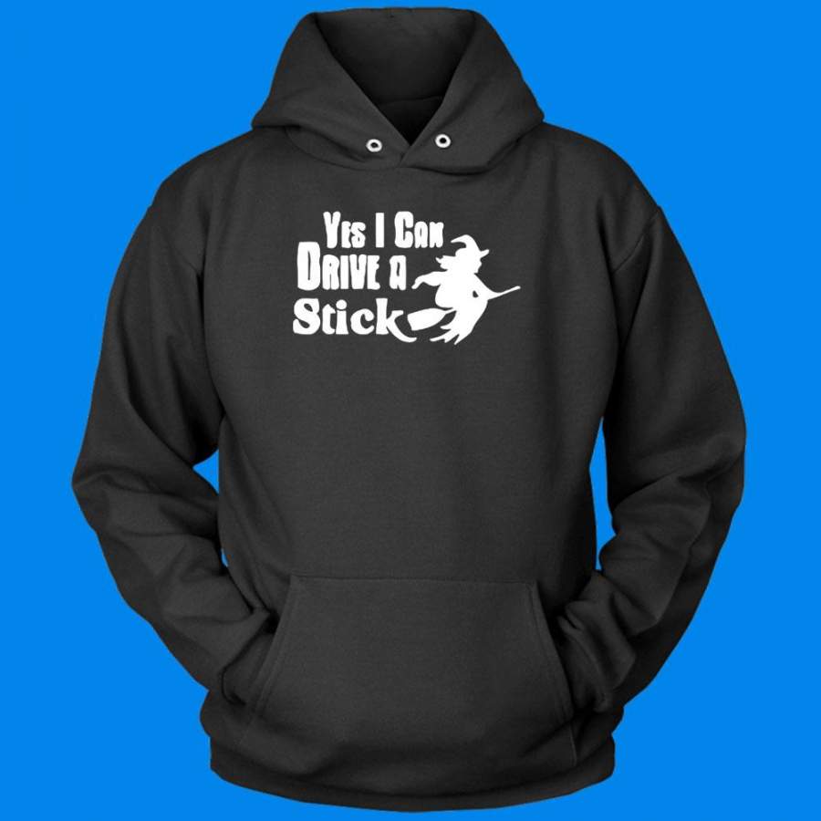 Yes I Can Drive A Stick Halloween Men’S Hoodie