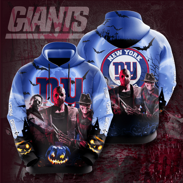 New York Giants No1351 Custom Hoodie 3D #17836