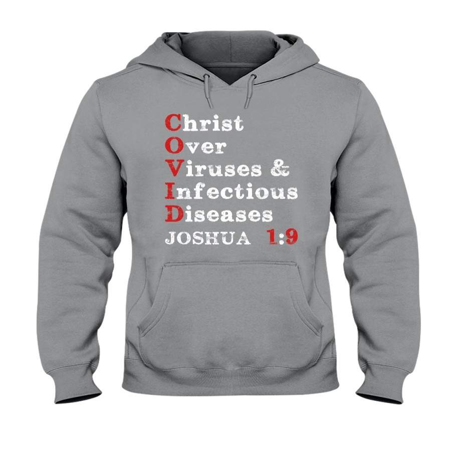 Christ Over Viruses And Infectious Disease Custom Design Hoodie