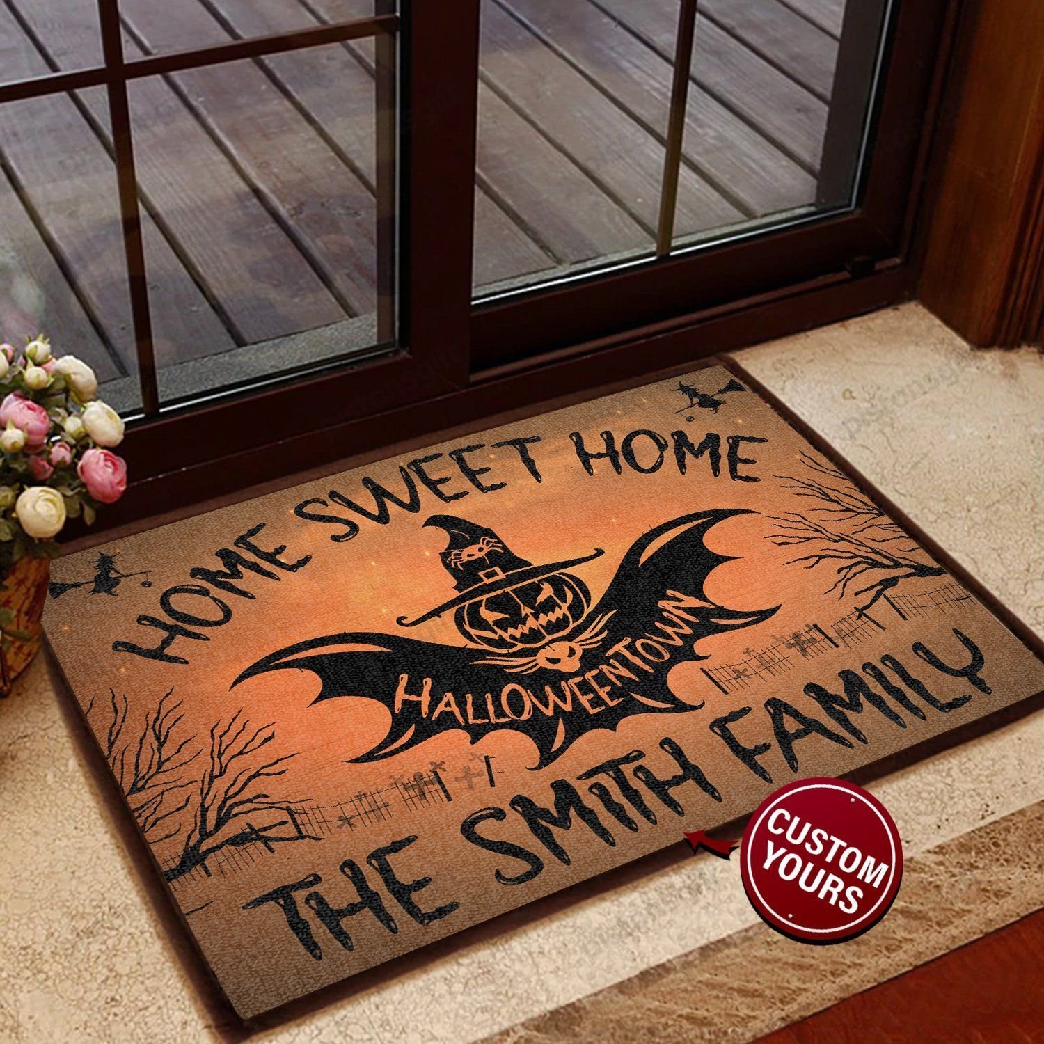 Movie Home Sweet Home Personalized All Over Printing Doormat