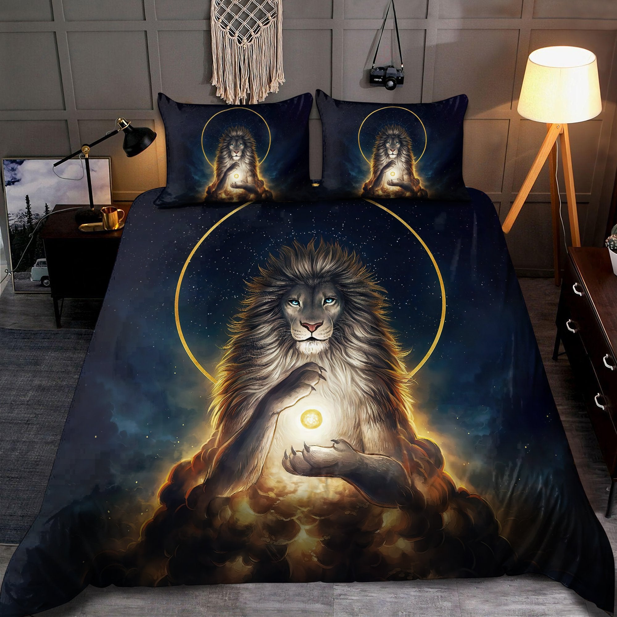 Tmarc Tee Magical Lion God Bedding Set