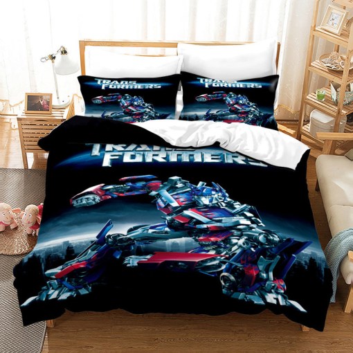 Transformers 25 Duvet Cover Pillowcase Home Decor 3D Bedding Set 3447