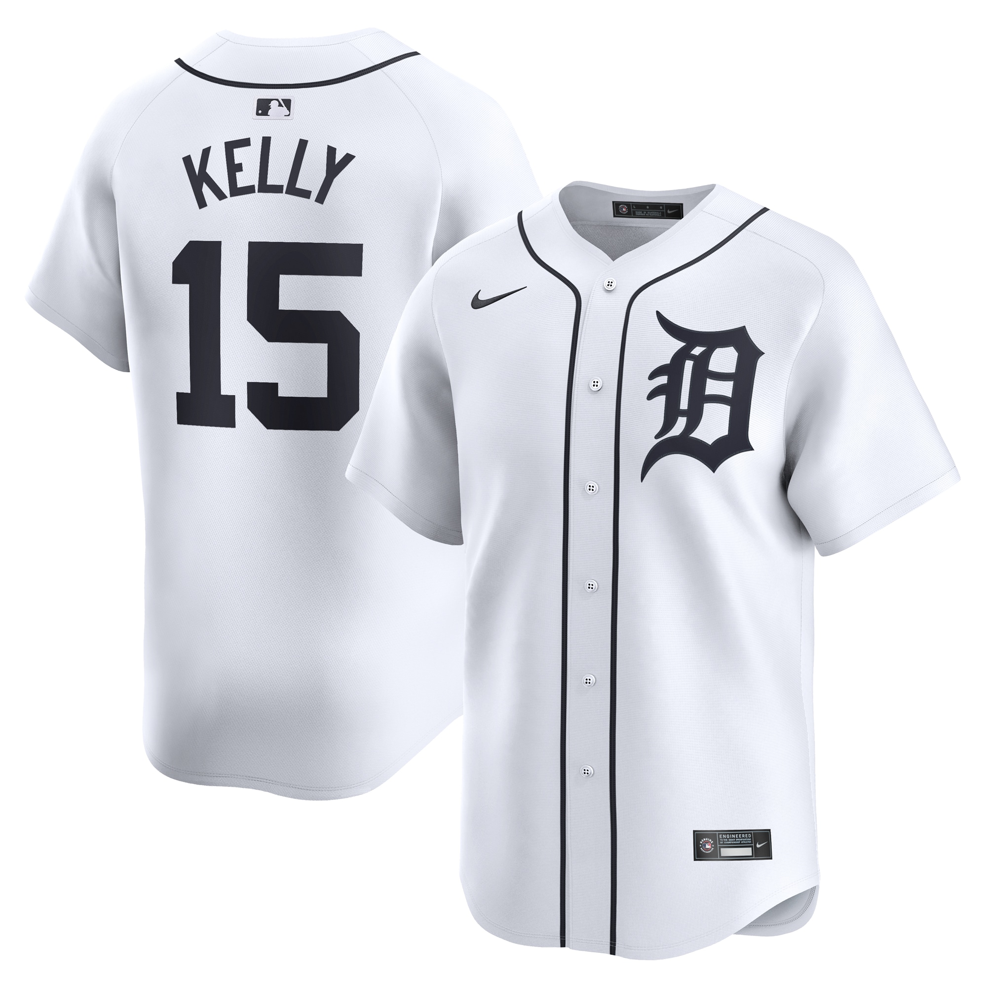 Carson Kelly Detroit Tigers Home Limited Player Jersey – White