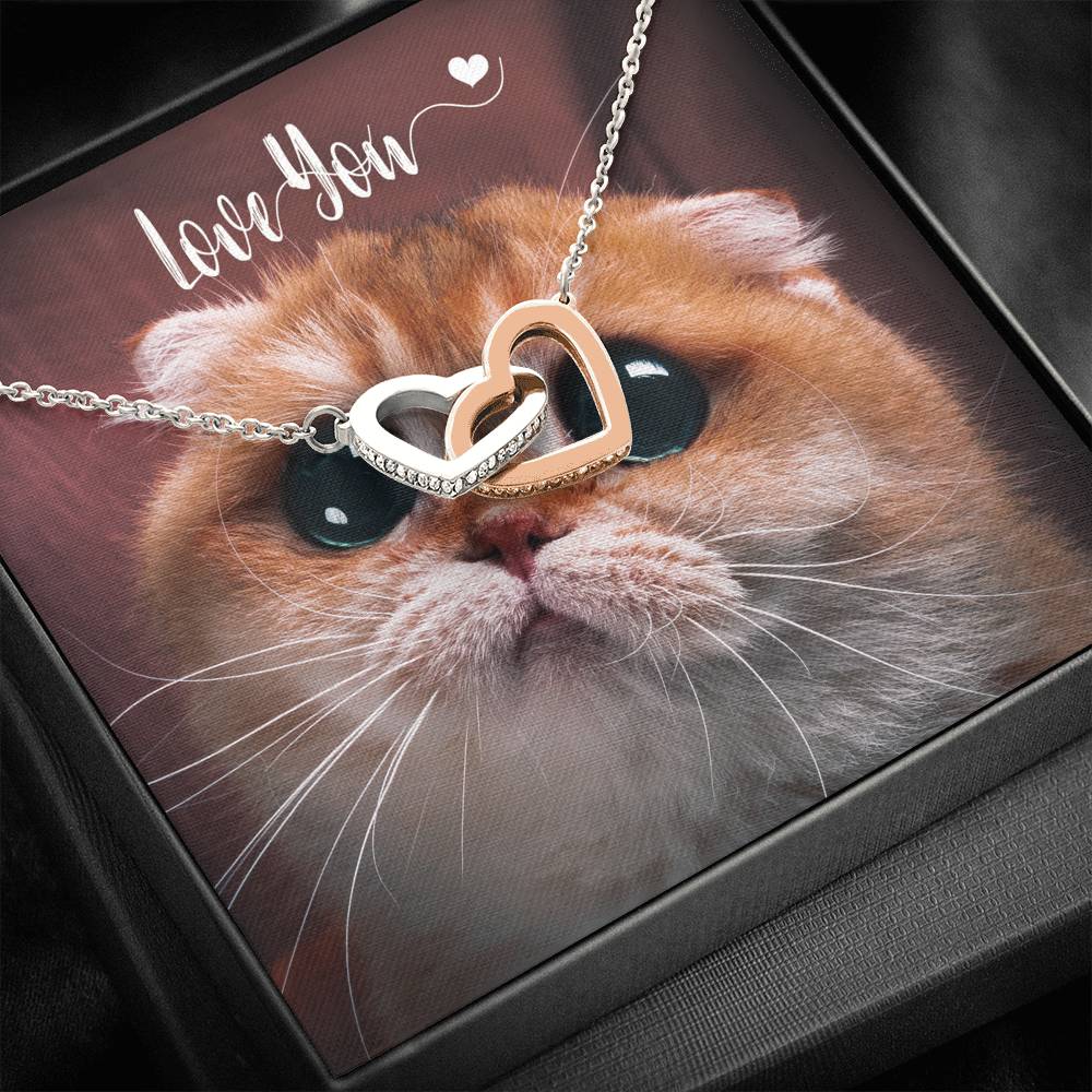 Love You Kitten Necklace