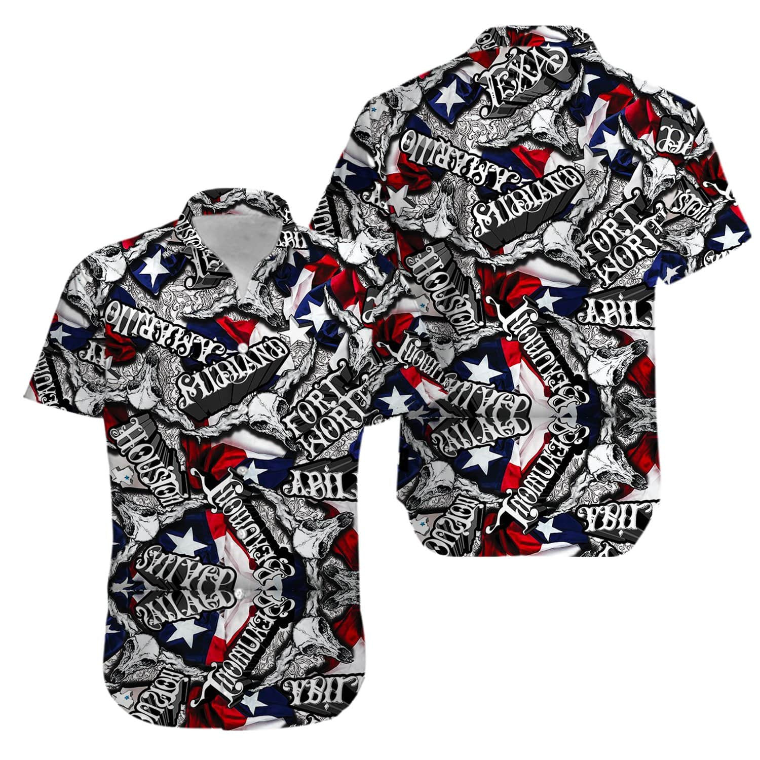 Texas Lone Star Pride Hawaii Shirt Unisex Adult Ha6281