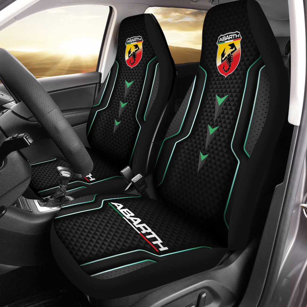 Abarth Car Seat Cover ( Set Of 2)