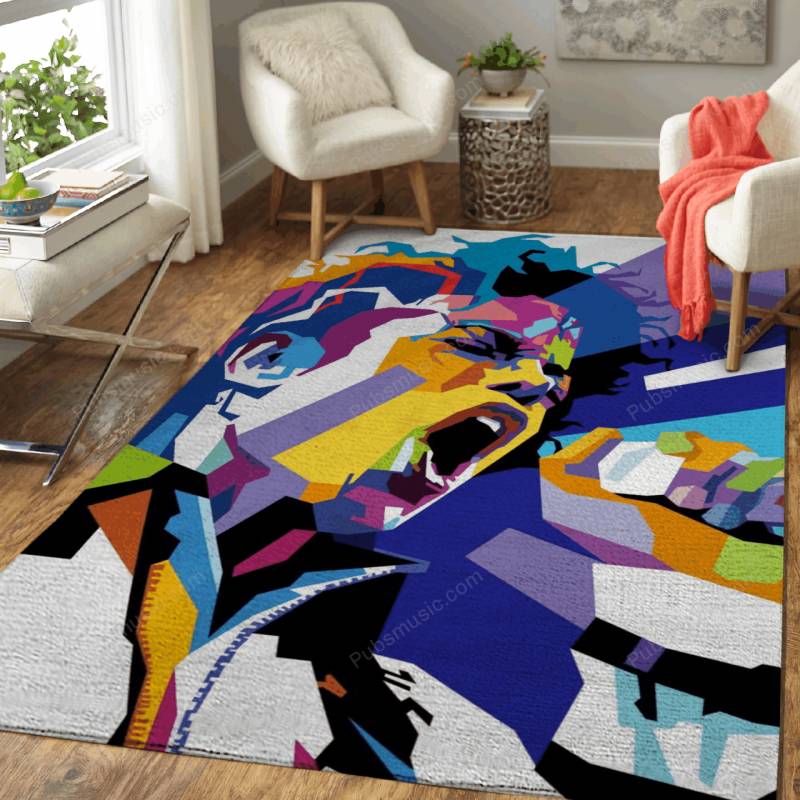 The Michael Jackson – Wpap Pop Art Rug Mats – Carpet