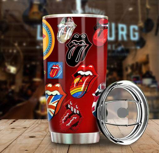 Rolling Stones Merch Est 1962 Stainless Steel Tumbler Cup
