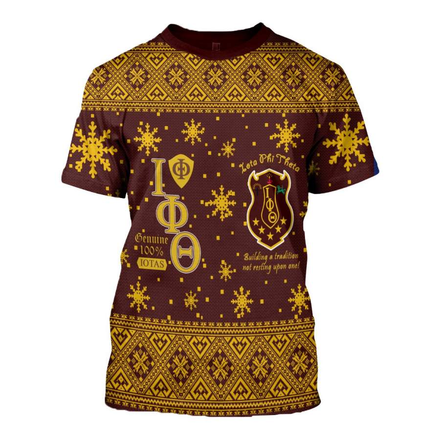 3D ALL OVER IOTA PHI THETA UGLY SWEATER 7102019