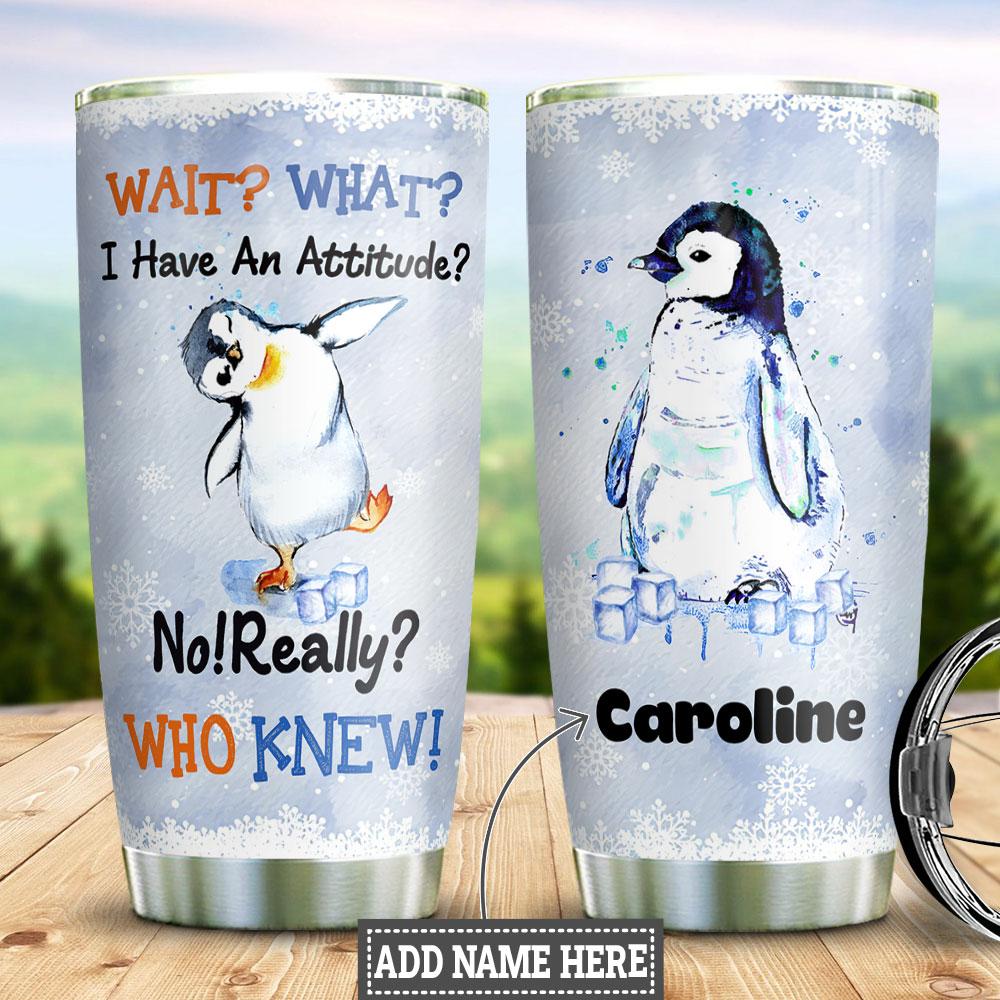 Penguin Personalized Dnr0812007 Stainless Steel Tumbler