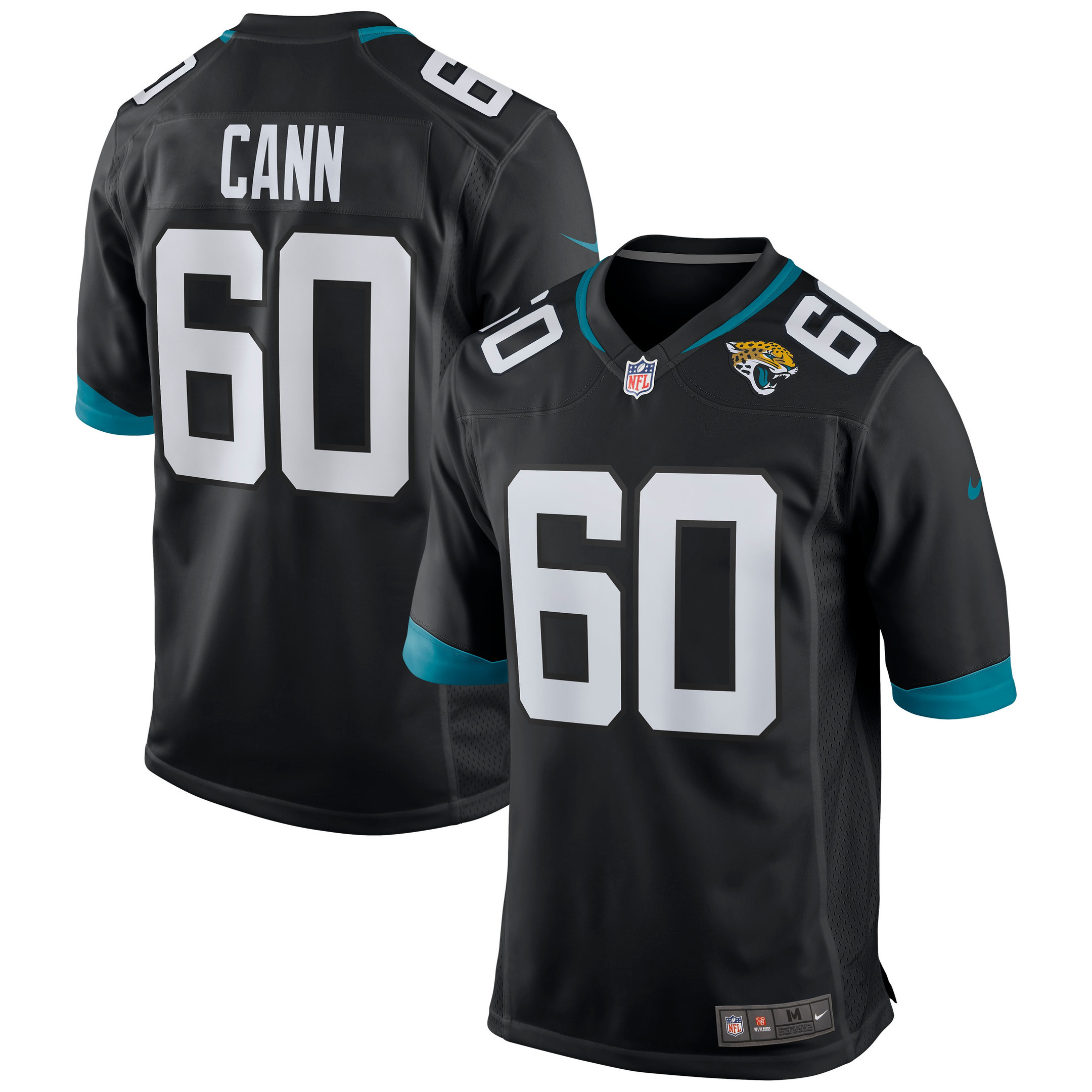 A.j. Cann Jacksonville Jaguars Game Jersey – Black NFL