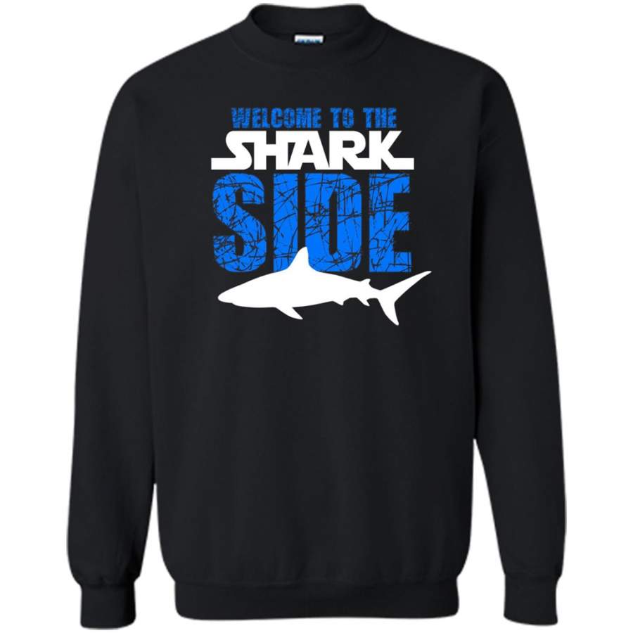 Welcome To The Shark Side T-Shirt Funny Shark T-Shirt