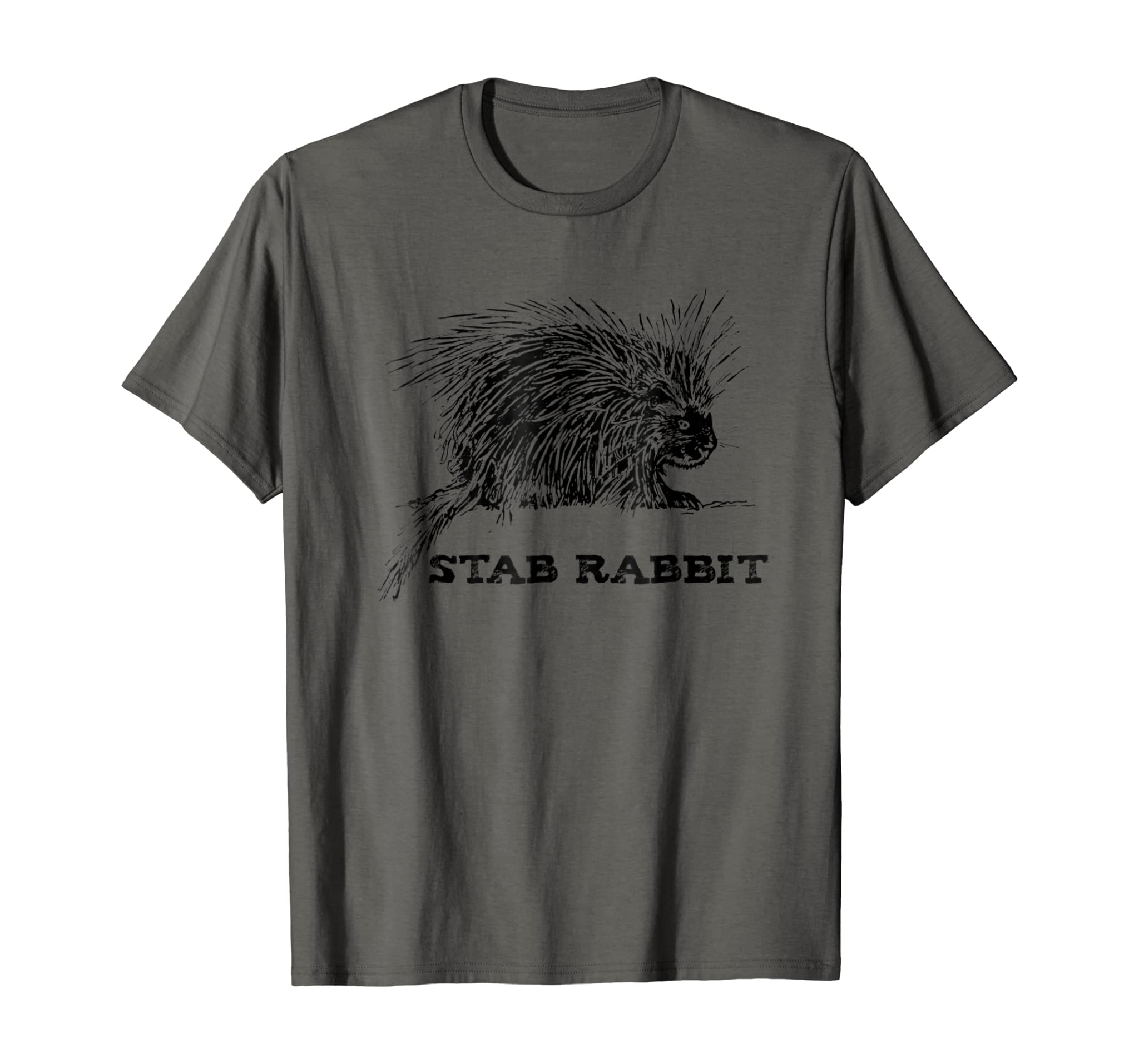 Funny Stab Rabbit Porcupine Name T-Shirt