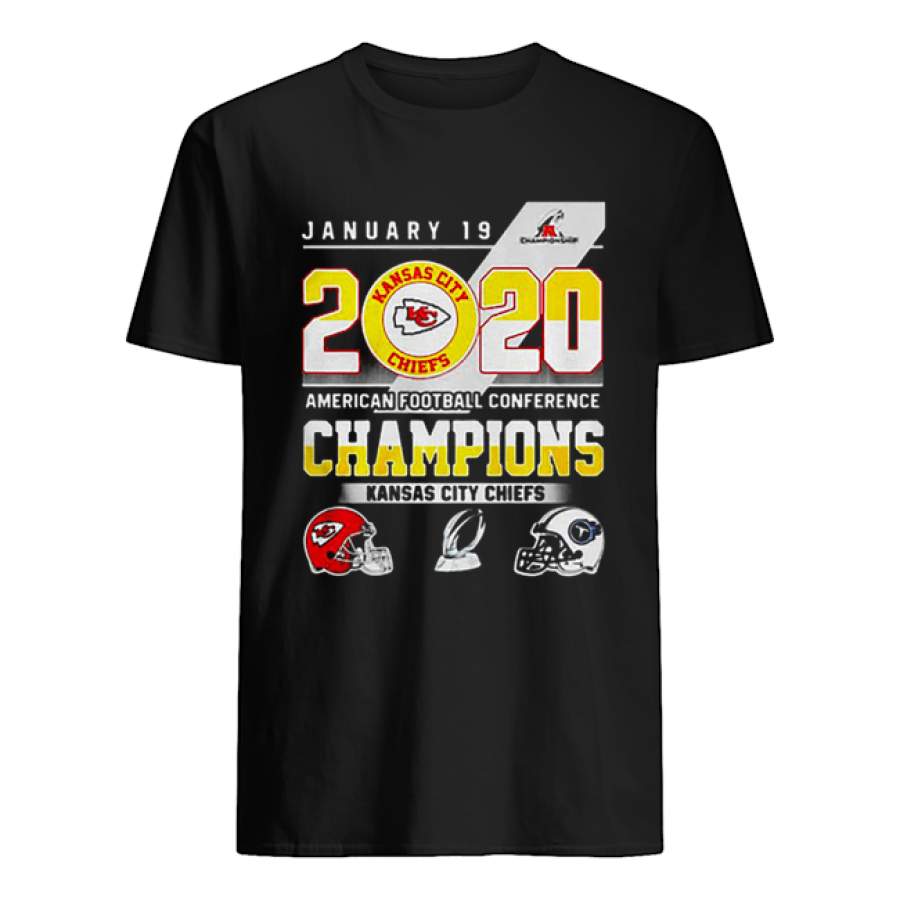 January 19 2020 American Football Conference Champions Kansas City Chiefs Shirt