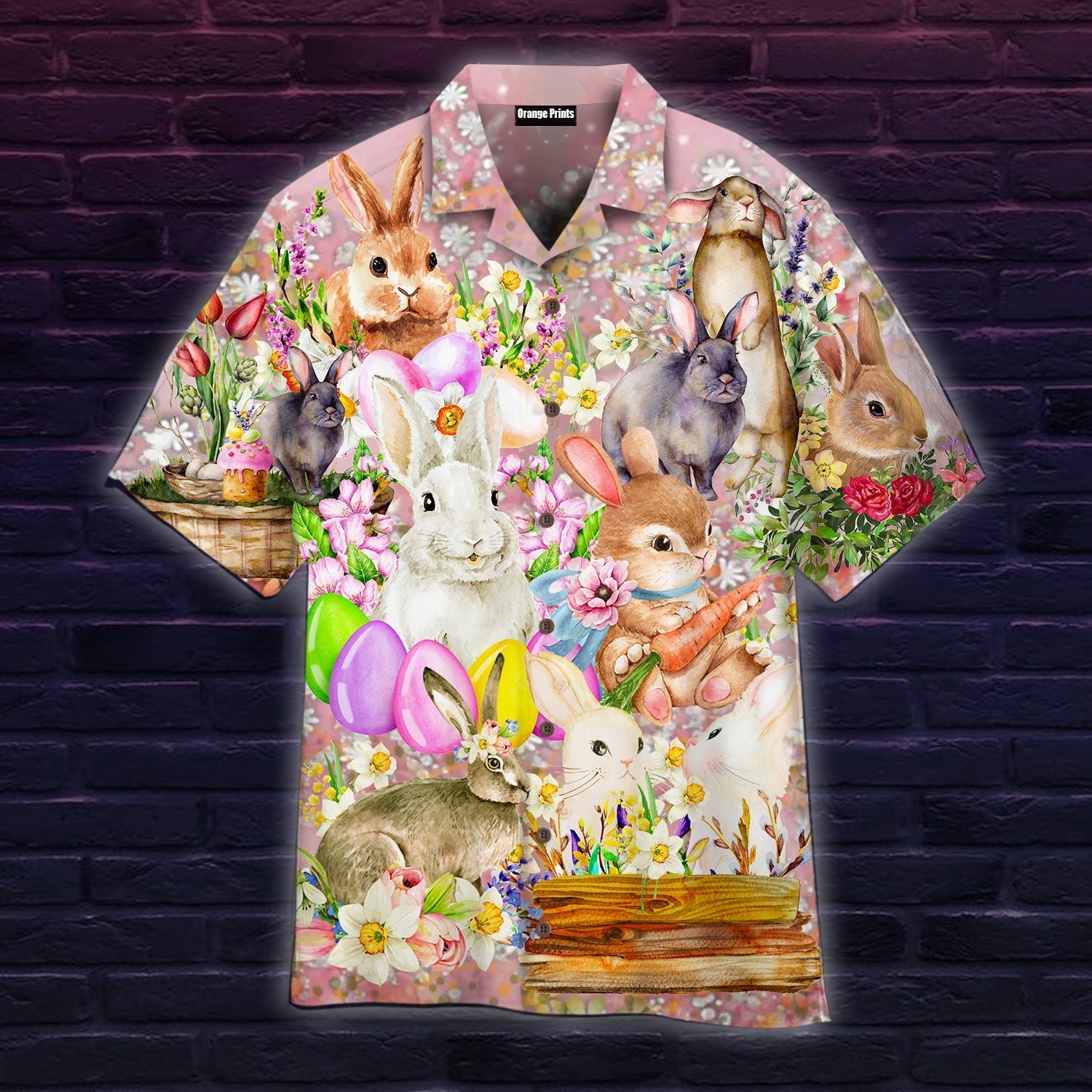 Happy Bunny Easter Day Aloha Hawaii Shirts For Men And Women Ha78862