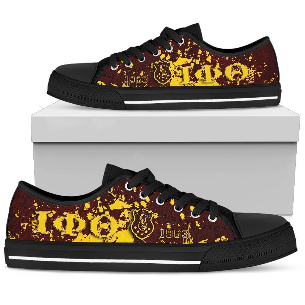 Fraternity Footwear – Iota Phi Theta Low Top Shoes – Spaint Style