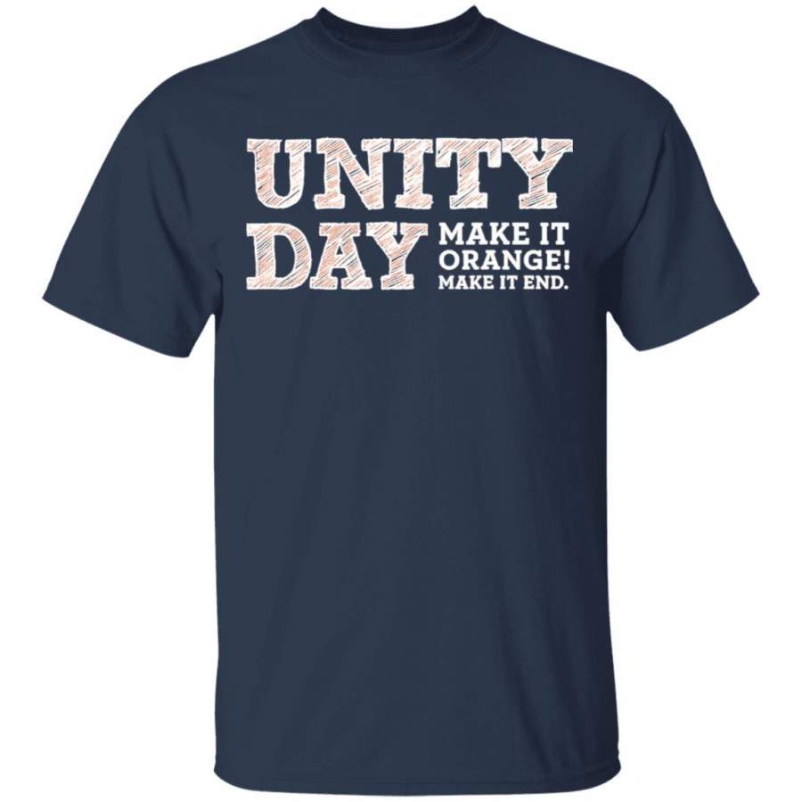 Unity Day make it orange make it end! Coffee Mug Unisex Men Women Tshirt