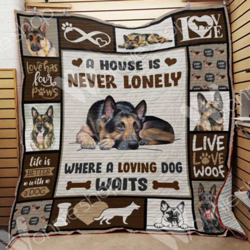 German Shepherd Dog Blanket DCB2003 90O35