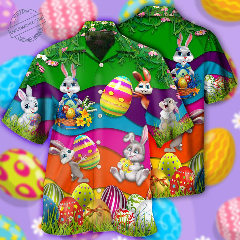 Lovely Rabbit Day Hawaii Shirt Ha46043