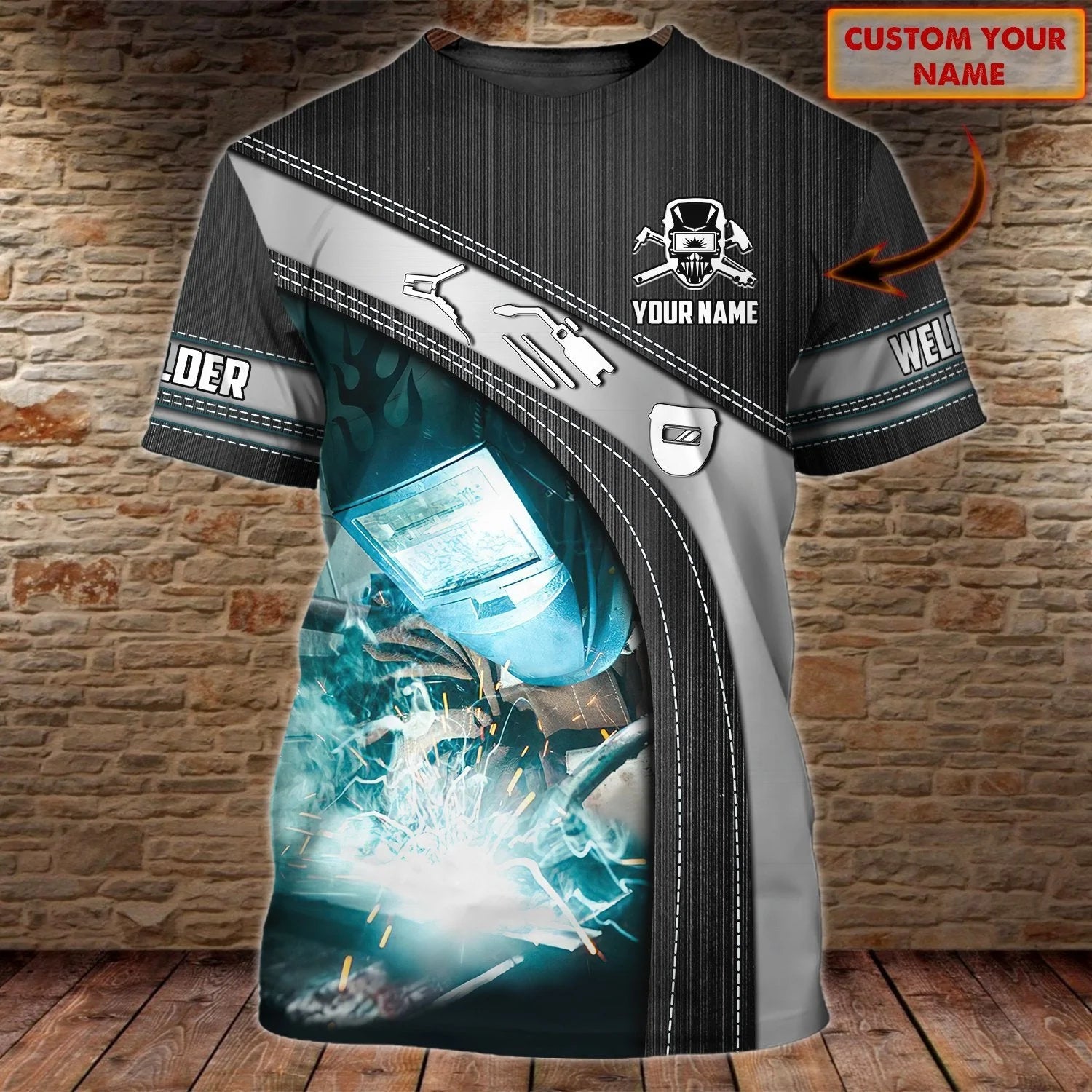Personalized Welder T Shirt, Welding Shirts Men And Women, Welder