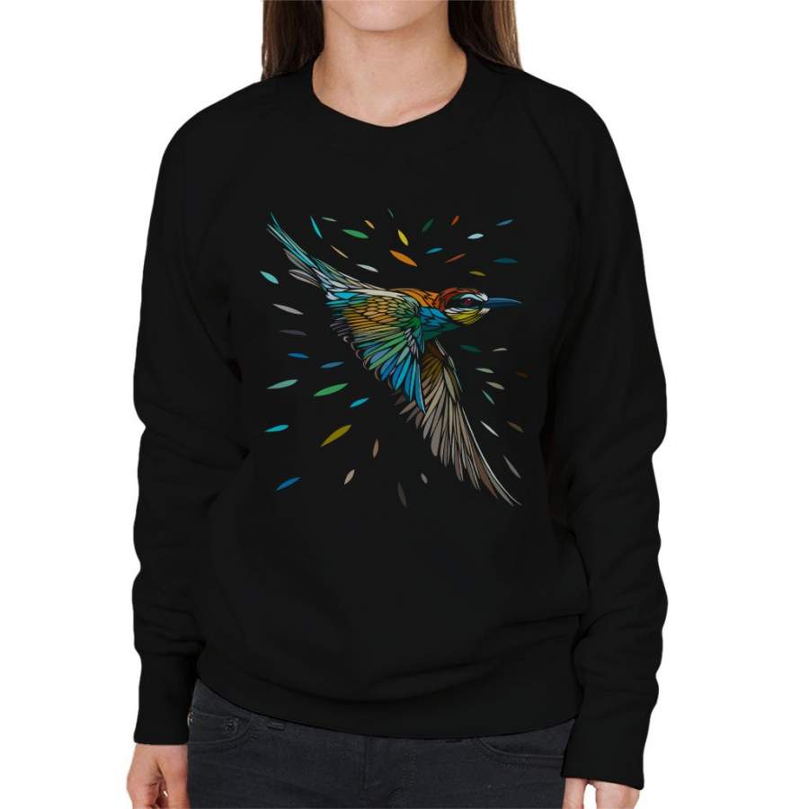 Tribal Colibri Hummingbird Women’s Sweatshirt