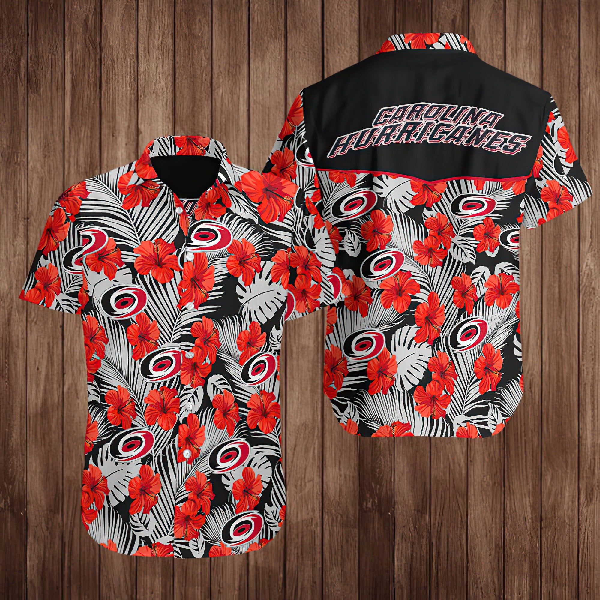 Carolina Hurricanes  Hawaiian  Shirt ,Designed Hawaii Shirt, Beautiful Team Hawaiian Shirt, Family Gift