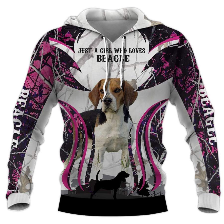 BEAGLE DOG 3D Hoodie Full Printing