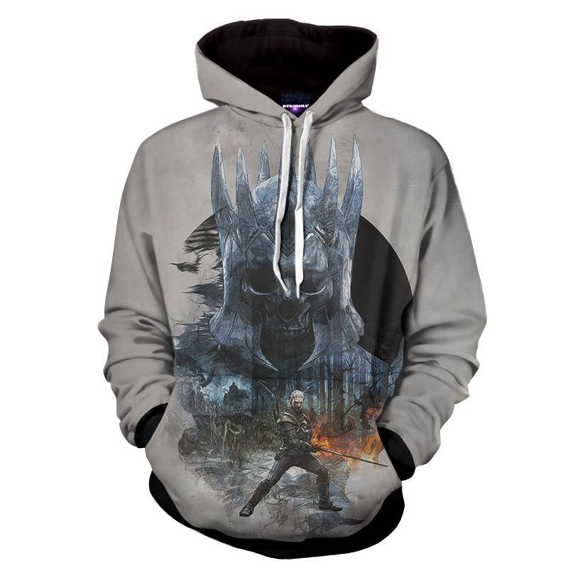 The Witcher 3 Eredin Wild Hunt King Dope Design Hoodie