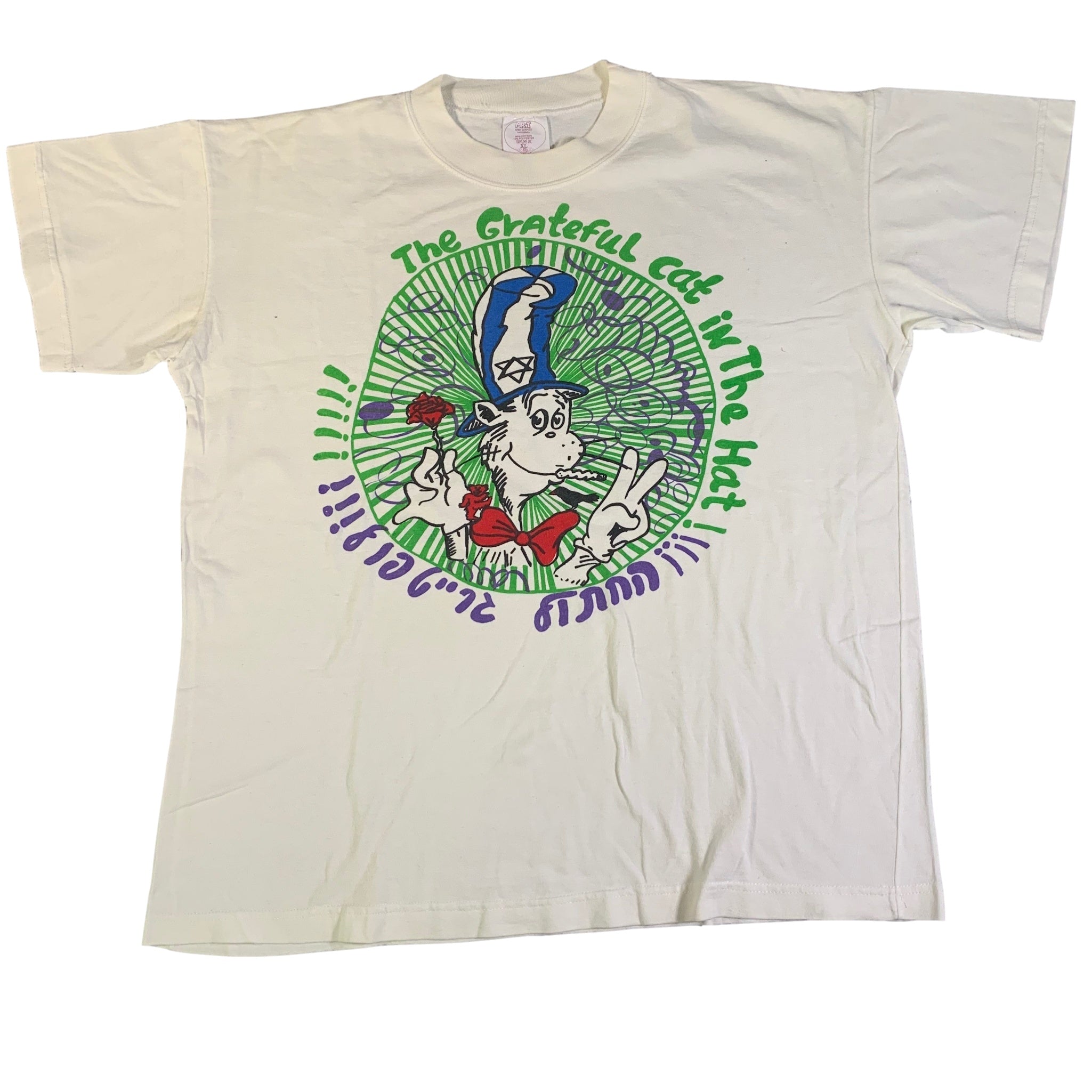 Vintage Grateful Dead “Cat In The Hat” T-Shirt