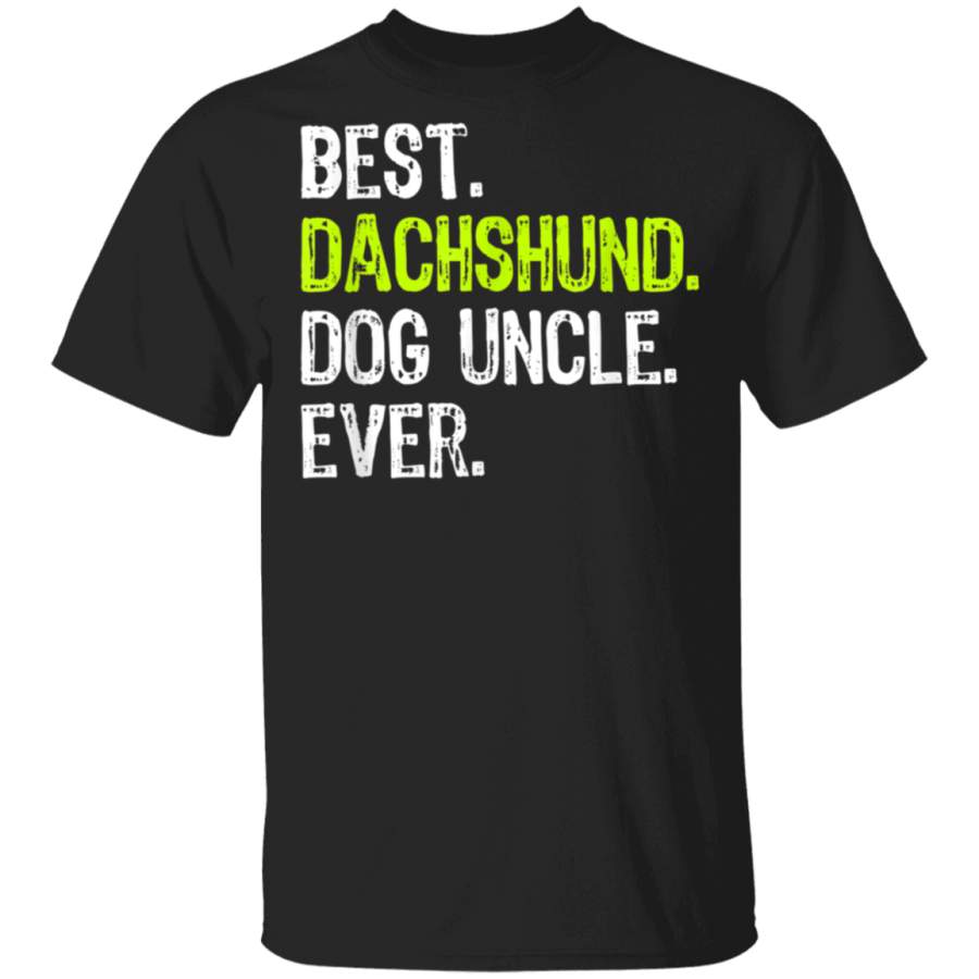 Best Dachshund Dog Uncle Ever TShirt