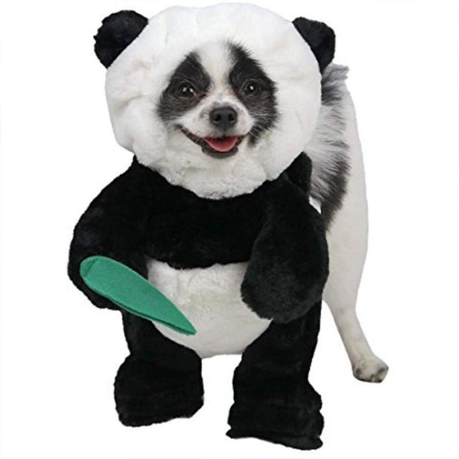 Pandaloon Panda Puppy Dog pet Costume Set-as Seen on Shark Tank-walking Teddy Bear with Arms