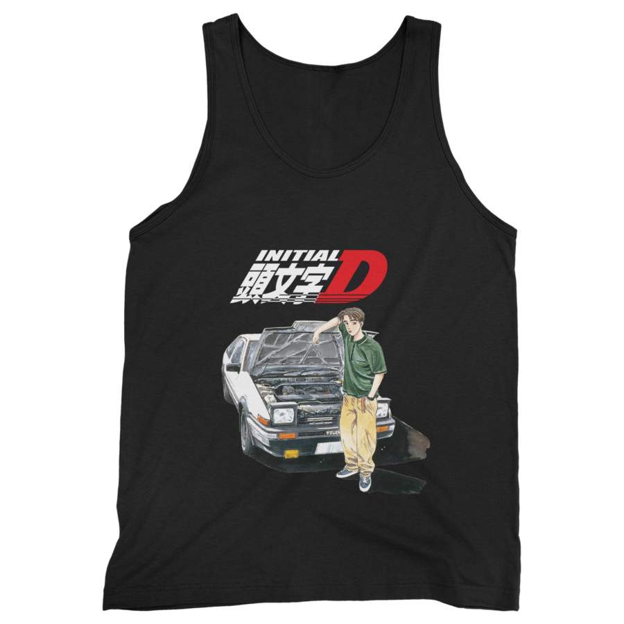 Initial D Anime Man’s Tank Top