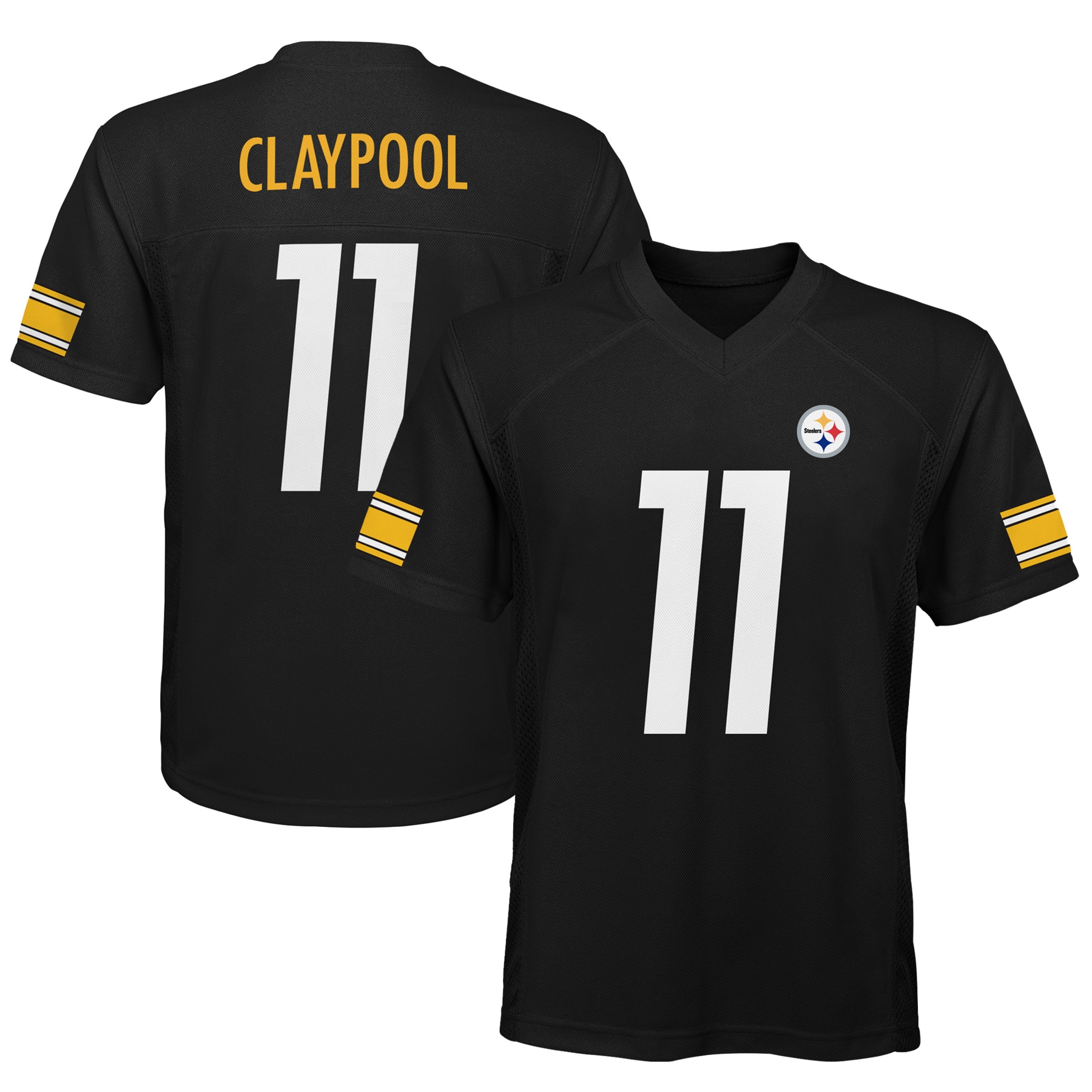 Youth Pittsburgh Steelers Chase Claypool Black Player Jersey