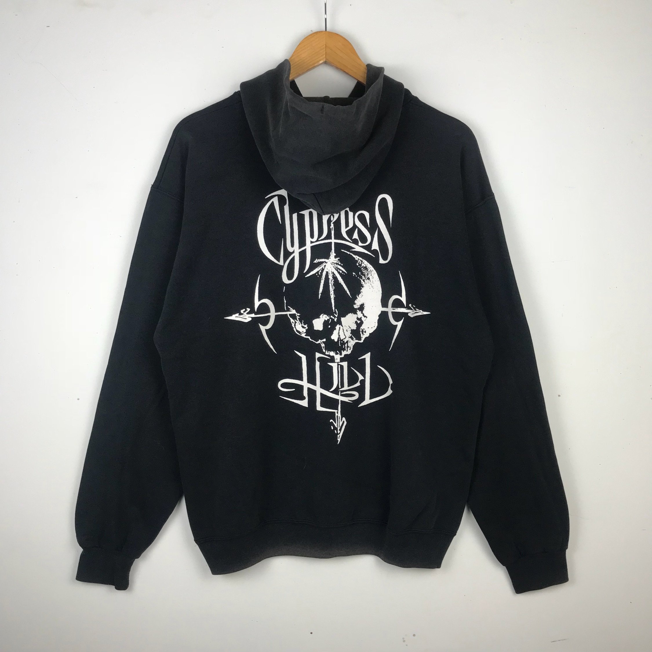 Vtg 90S Cypress Hill Hoodie T-Shirt