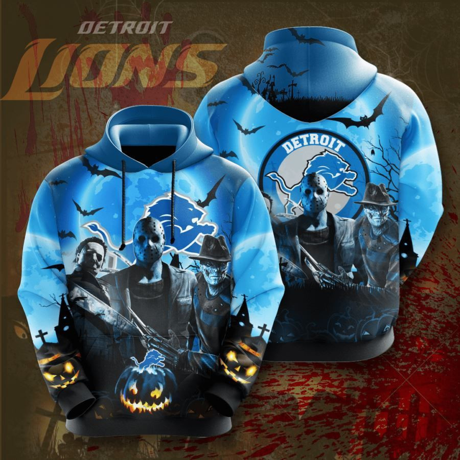 Detroit Lions Fans 3D All Over Designed Hoodie Gifts For Detroit Lions Fans Detroit Lions Lovers