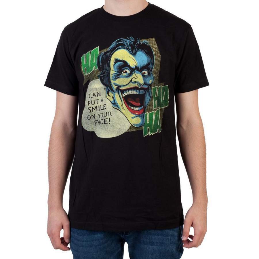 Warner Bros Batman Heroes & Villains Joker Mens T Shirt